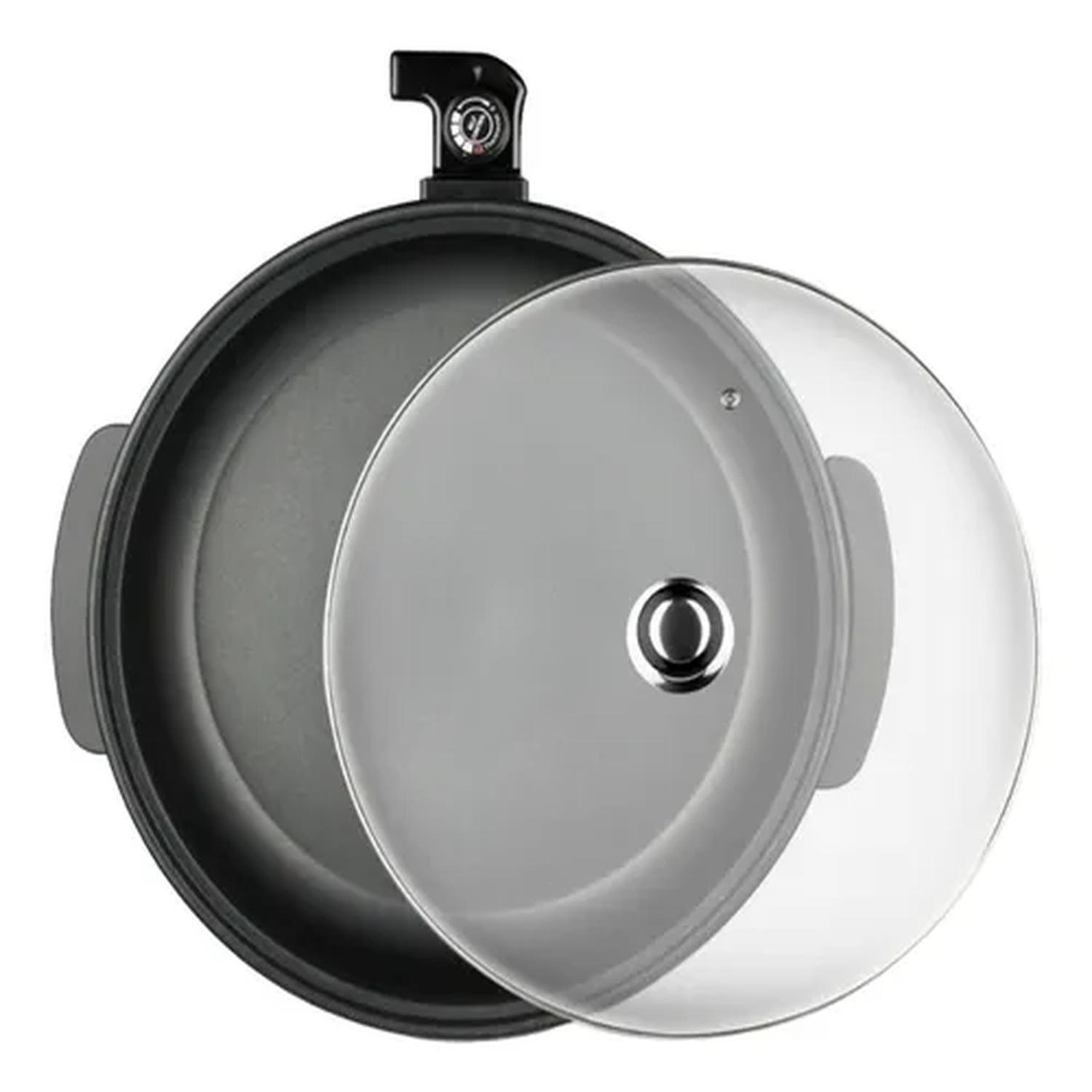 Olla Sarten Multiusos Eléctrico Pizza Paella-7