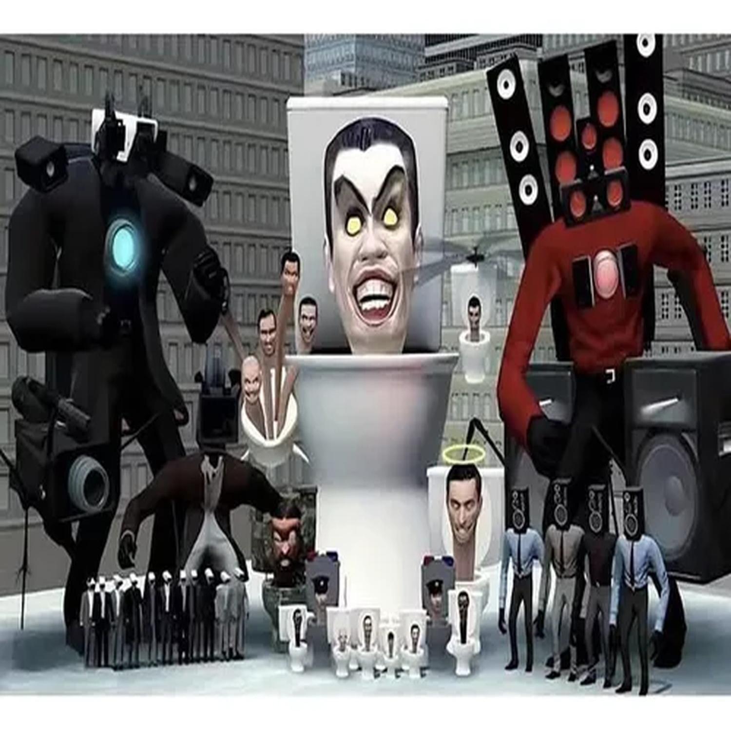 Figuras Skibidi Toilet Multiverse Titan Clockman-0