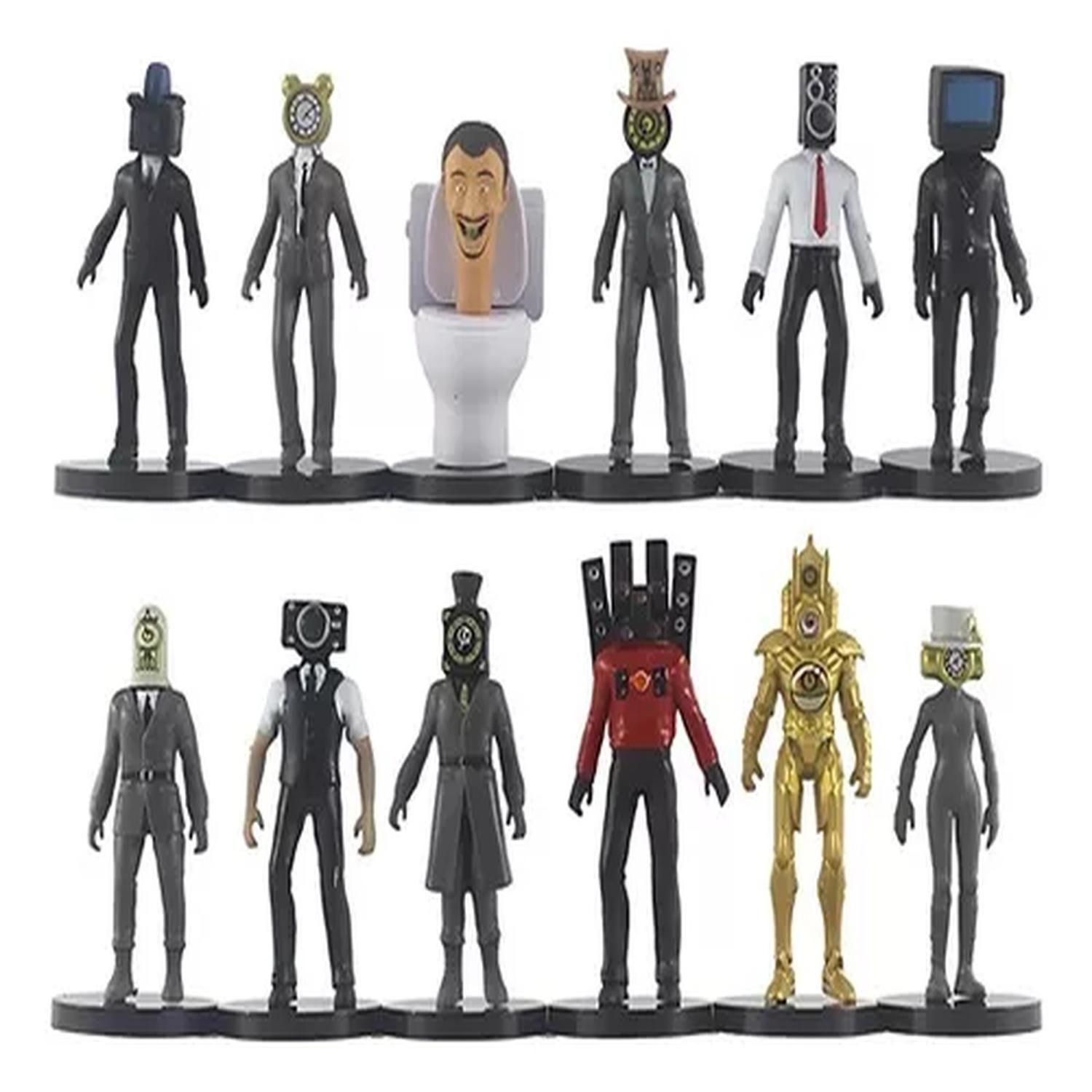Figuras Skibidi Toilet Multiverse Titan Clockman-1