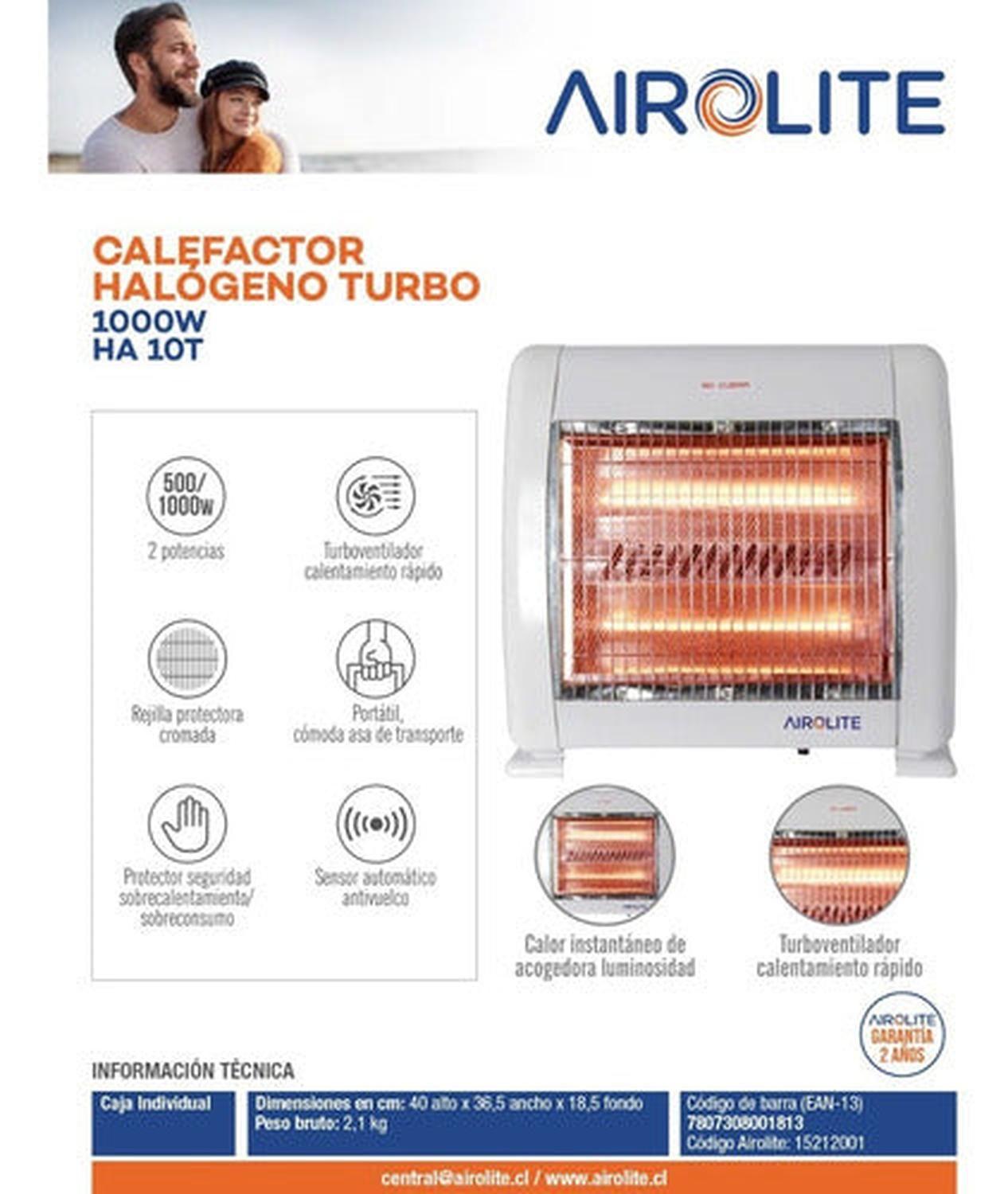 CALEFACTOR HALÓGENO HA-10T 1000W-7