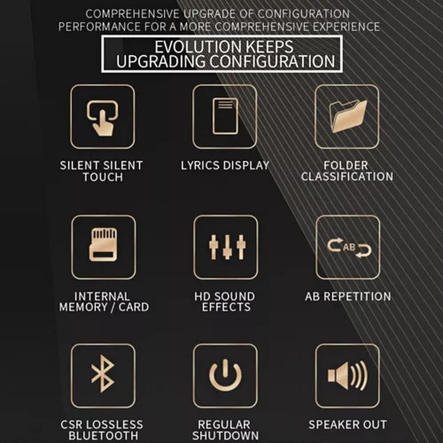 1.8 Pulgadas Touch Bluetooth Mp3 Mp4 Reproductor-8