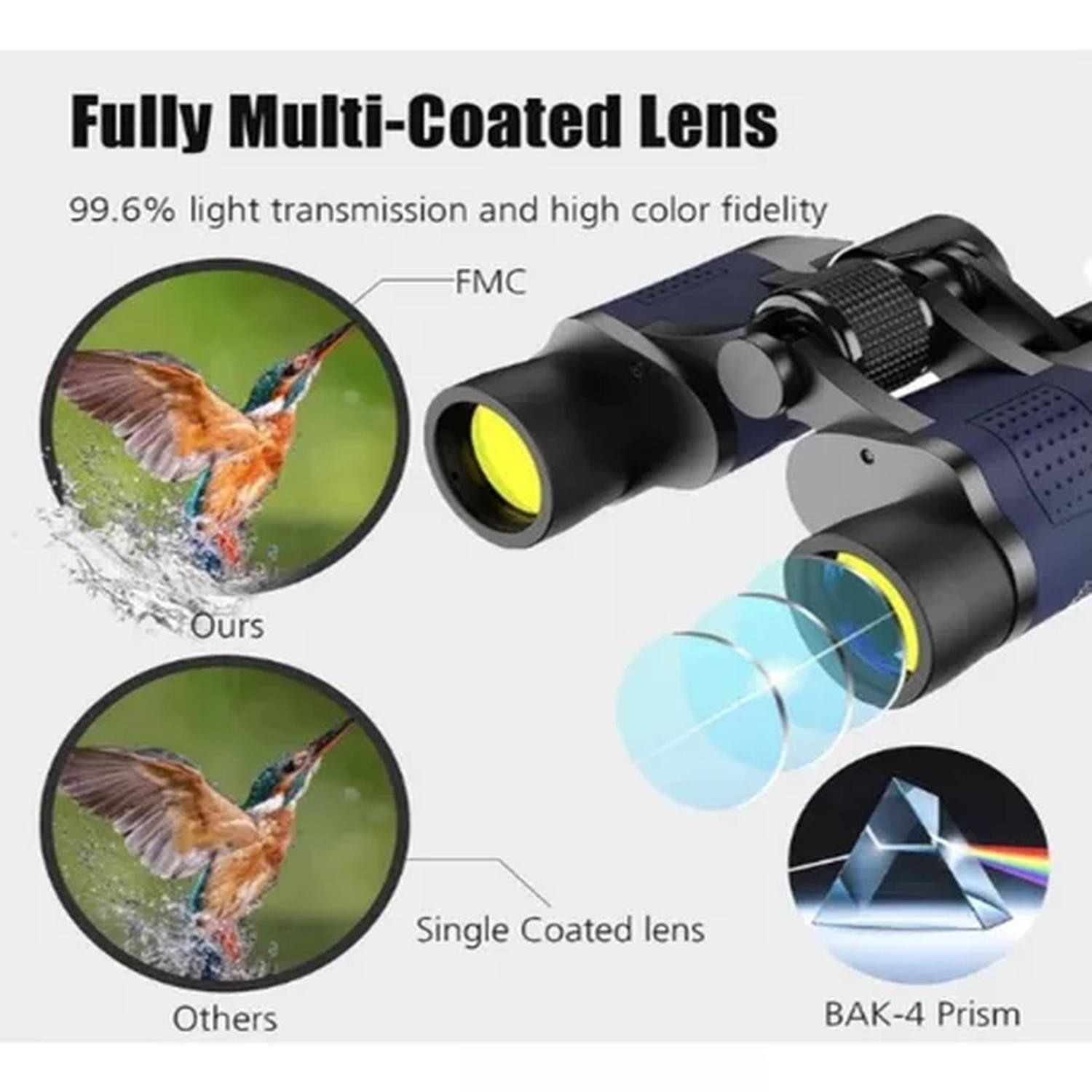 Binoculares Profesionales 60x60 Caza Binocular 1000m Pro-0