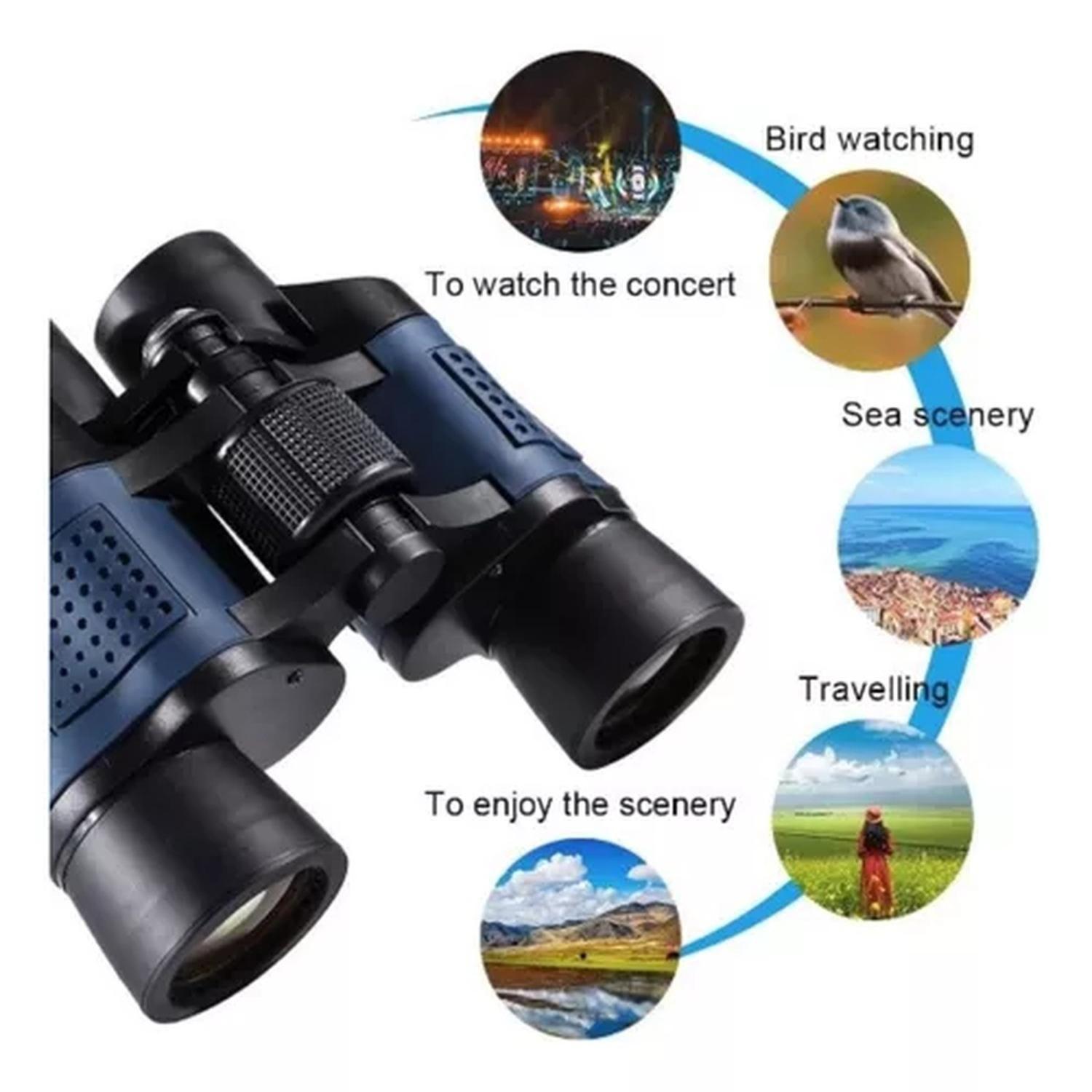 Binoculares Profesionales 60x60 Caza Binocular 1000m Pro-2