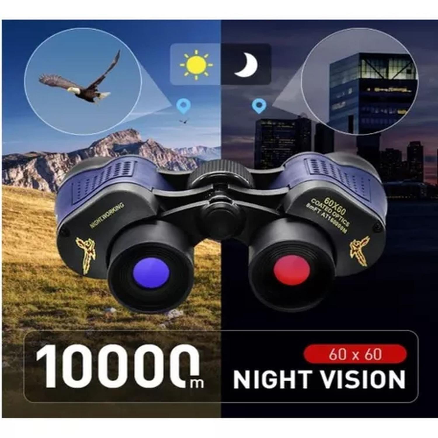 Binoculares Profesionales 60x60 Caza Binocular 1000m Pro-7