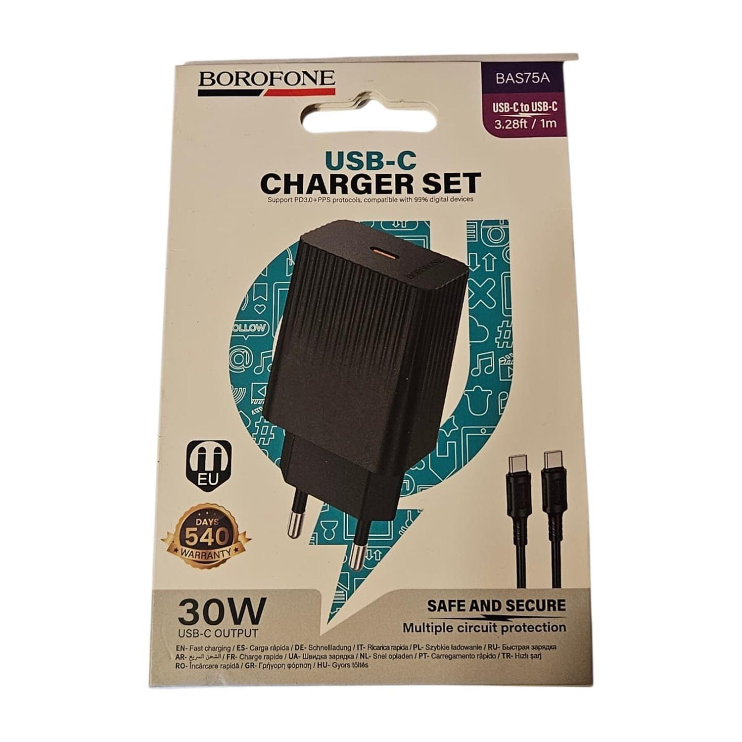 Cargador Super Rápido Cable C a C 30W-0
