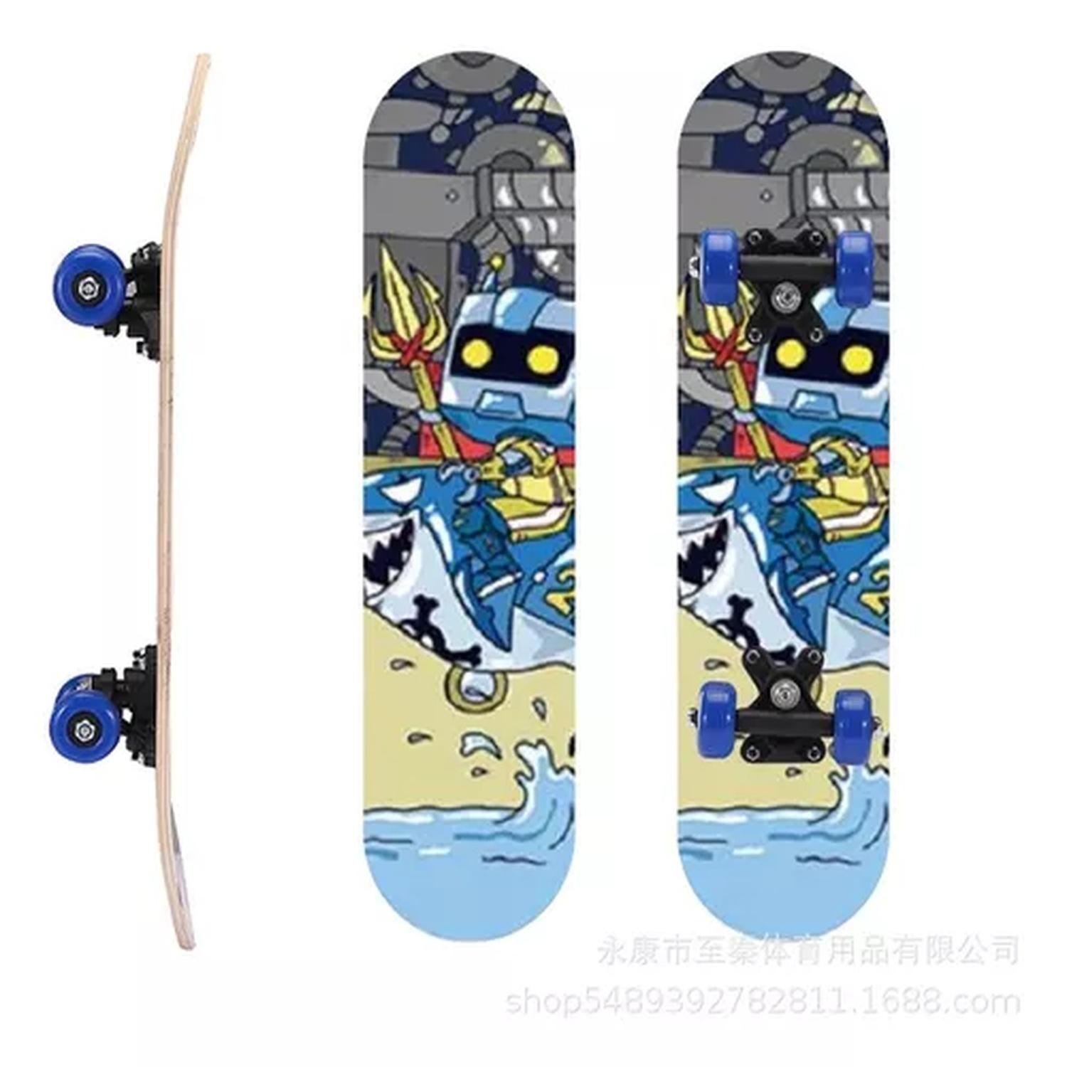 Skate Patineta Completa Penny Ruedas 60cm Múltiples Diseños-0