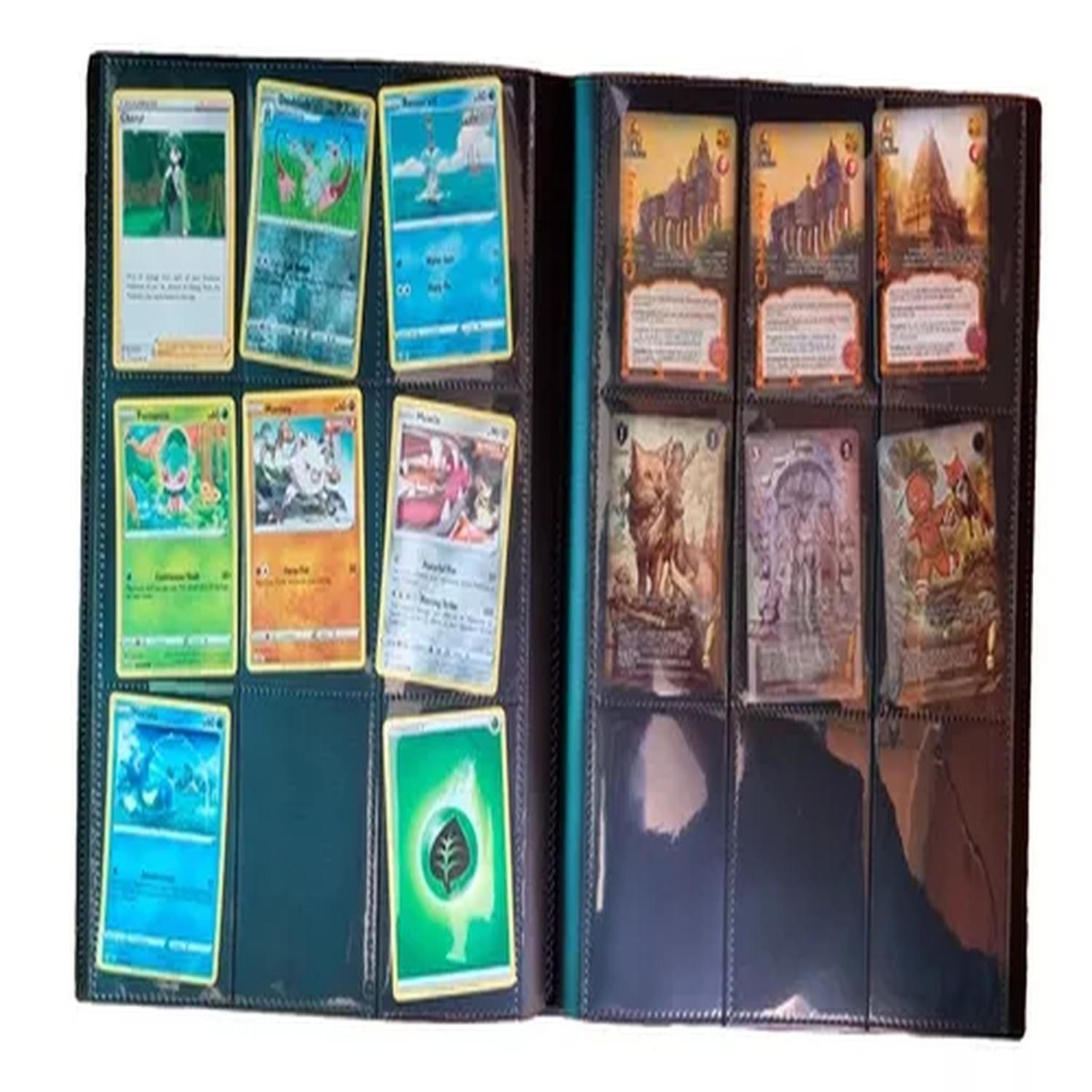 Carpeta 9 Espacios Cartas Coleccionables -pokemon Magic Yugi-0
