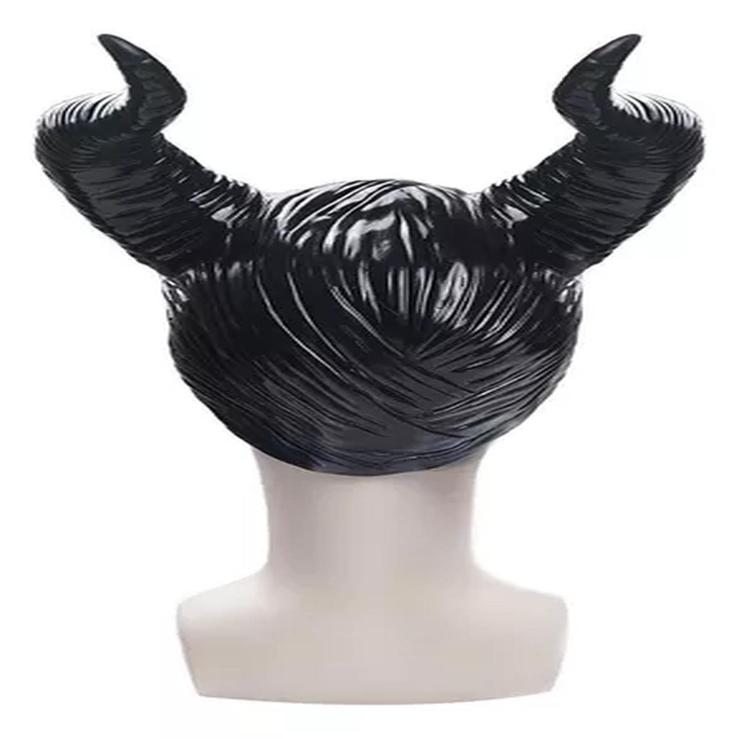 Cuernos Malefica Diadema Disfraz Halloween Mascaras Latex-0