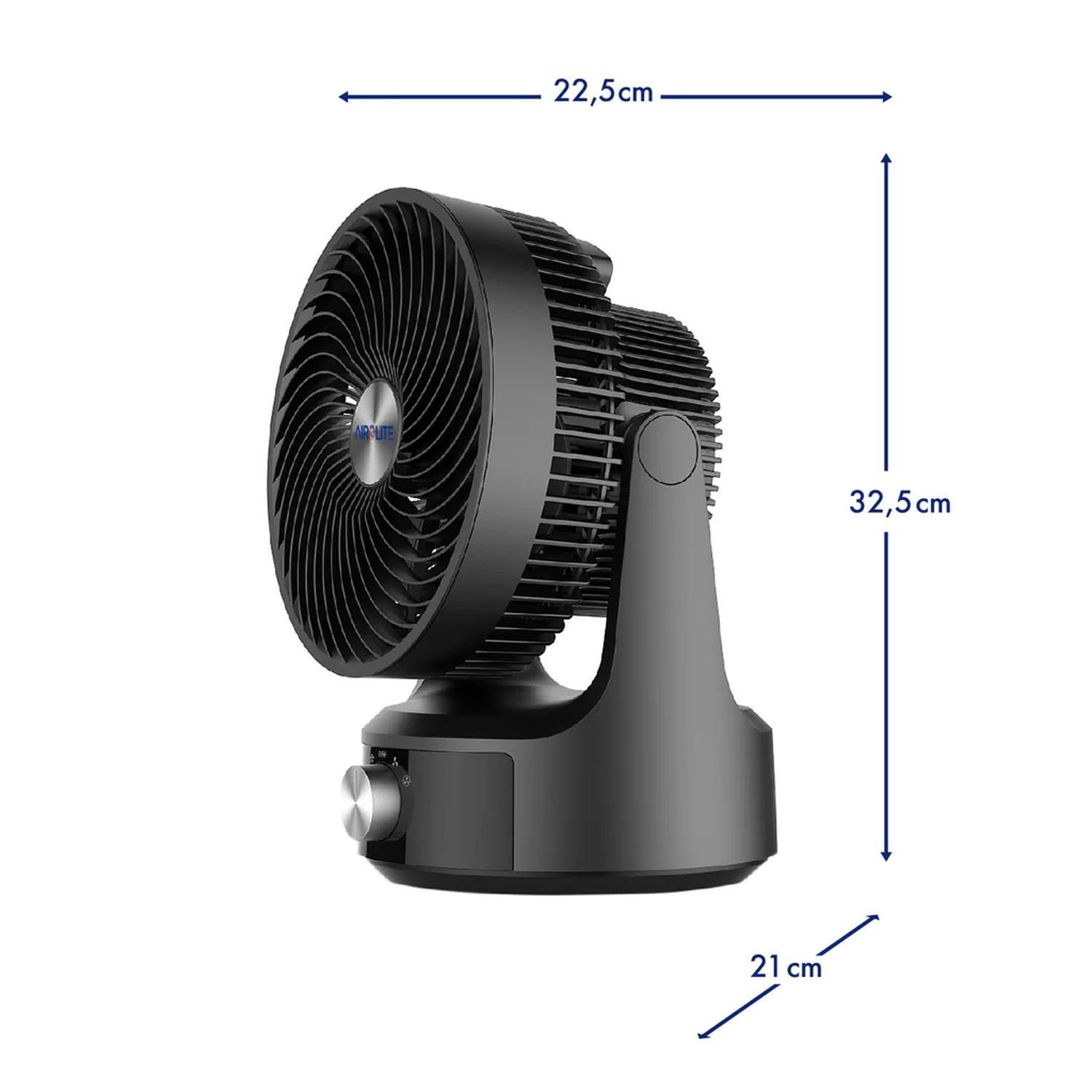 VENTILADOR SOBREMESA TURBO 8" OSCILANTE 360-4