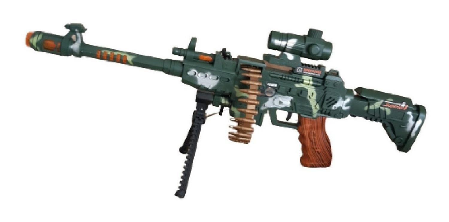 Juguetes Pistola Militar Luz y Sonido-1