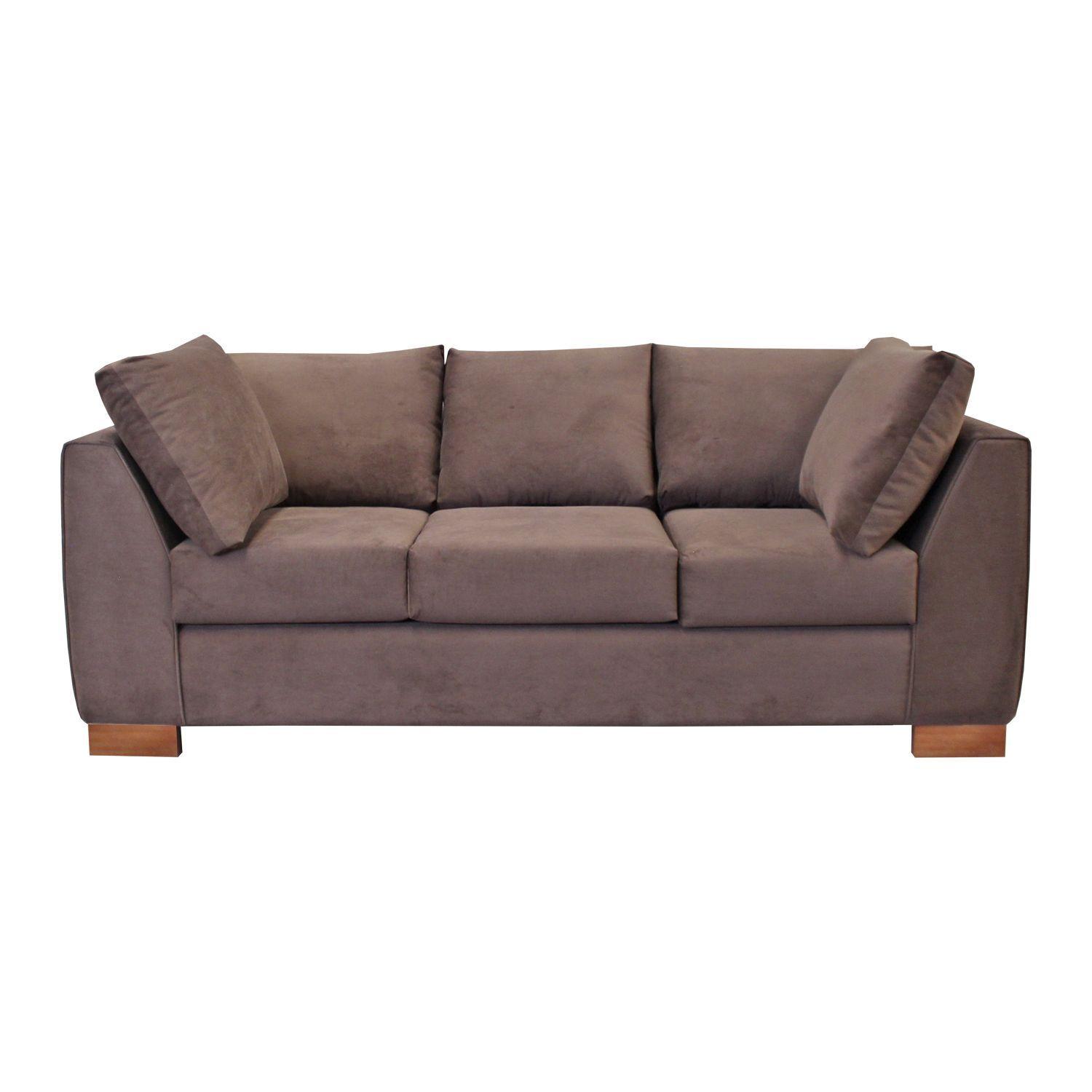 Sofá Quanti 3 Cuerpos Color Café-0