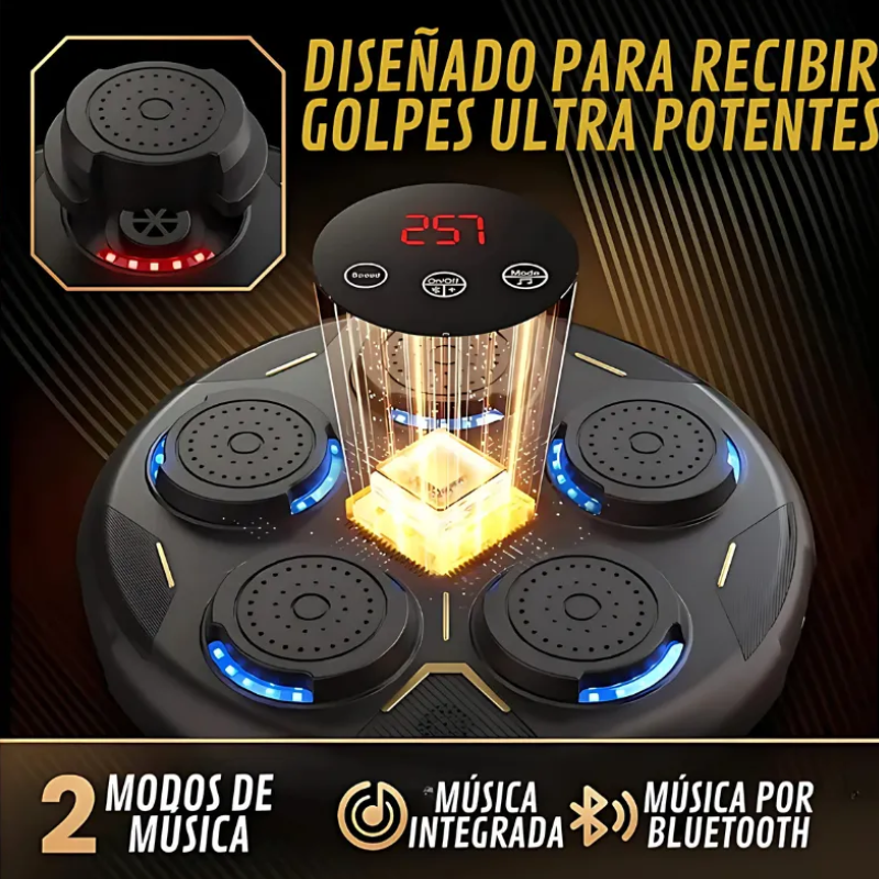 Maquina Boxeo Inteligente Kit Entretenimiento Con Bluetooth -3