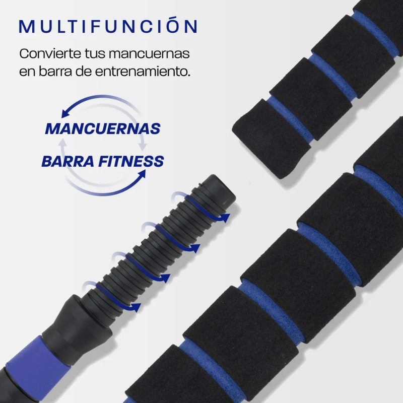 Set Mancuernas Barras Pesas Rusas Unibles 30 Kg Hyperhike-3