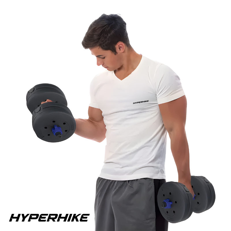 Set Mancuernas Barras Pesas Rusas Unibles 30 Kg Hyperhike-5