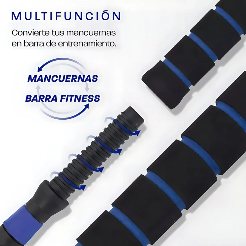 Set Mancuernas Barras Pesas Rusas Unibles 20 Kg Fitness Hyperhike-3