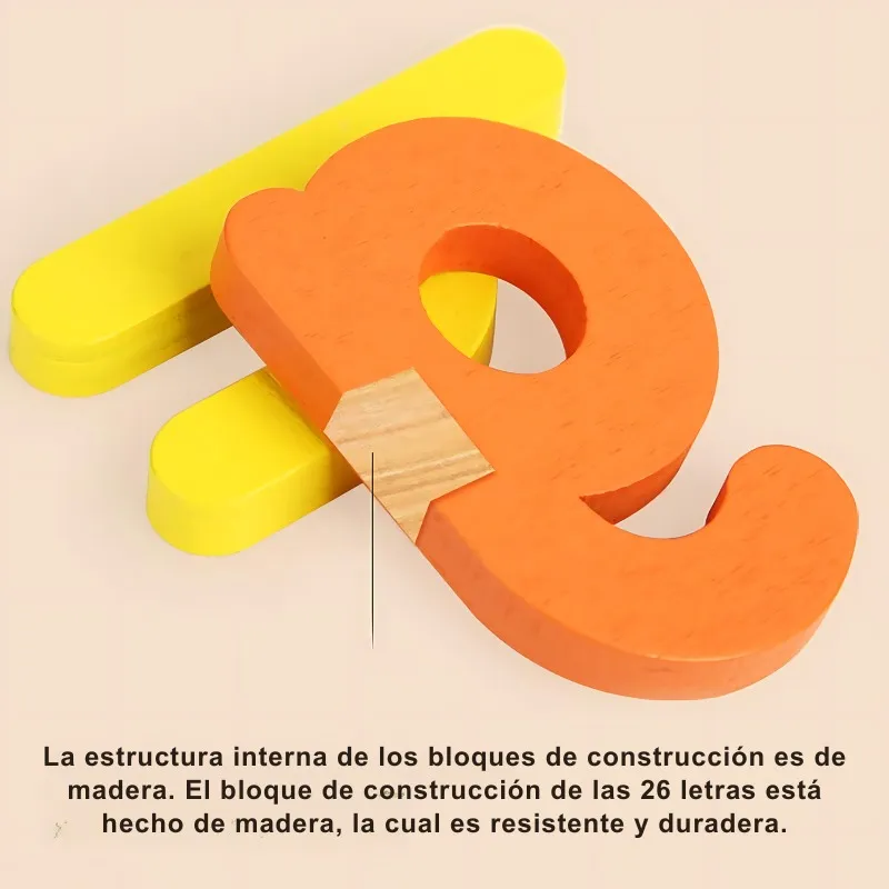 Juego De Palabras Infantil Deletreo Montessori Aprendizaje-4