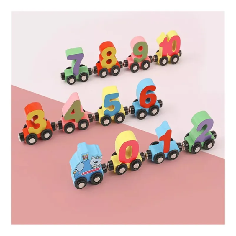 Juego De Tren Númericos Magnéticos Infantil Educativo 1 Al 10  -3