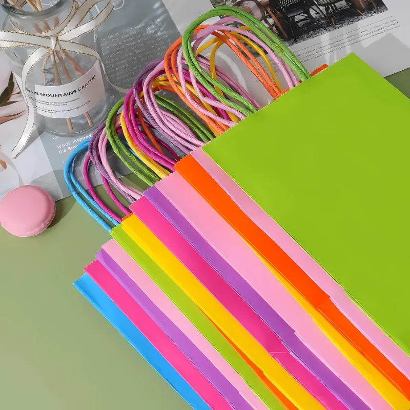 12 Bolsas De Regalo 21x11x27 Cumpleaños Eventos Fiestas-2