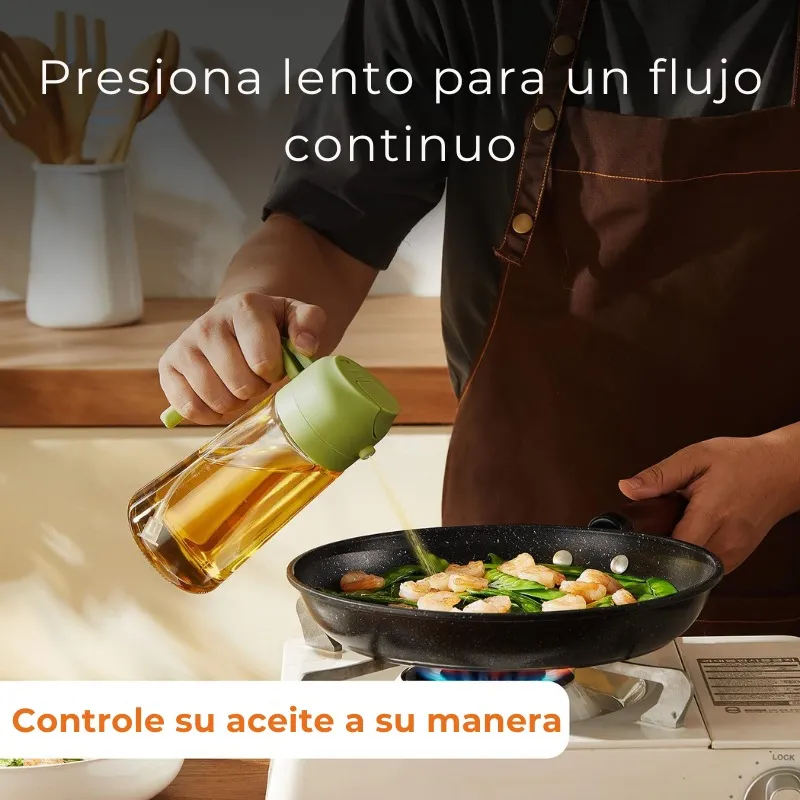 Dispensador Pulverizador De Aceite Botella Rociadora 470ml-2