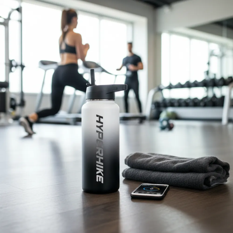 Termo Acero Inoxidable 1lt Hyperhike Botella T rmica 3 Tapas-4