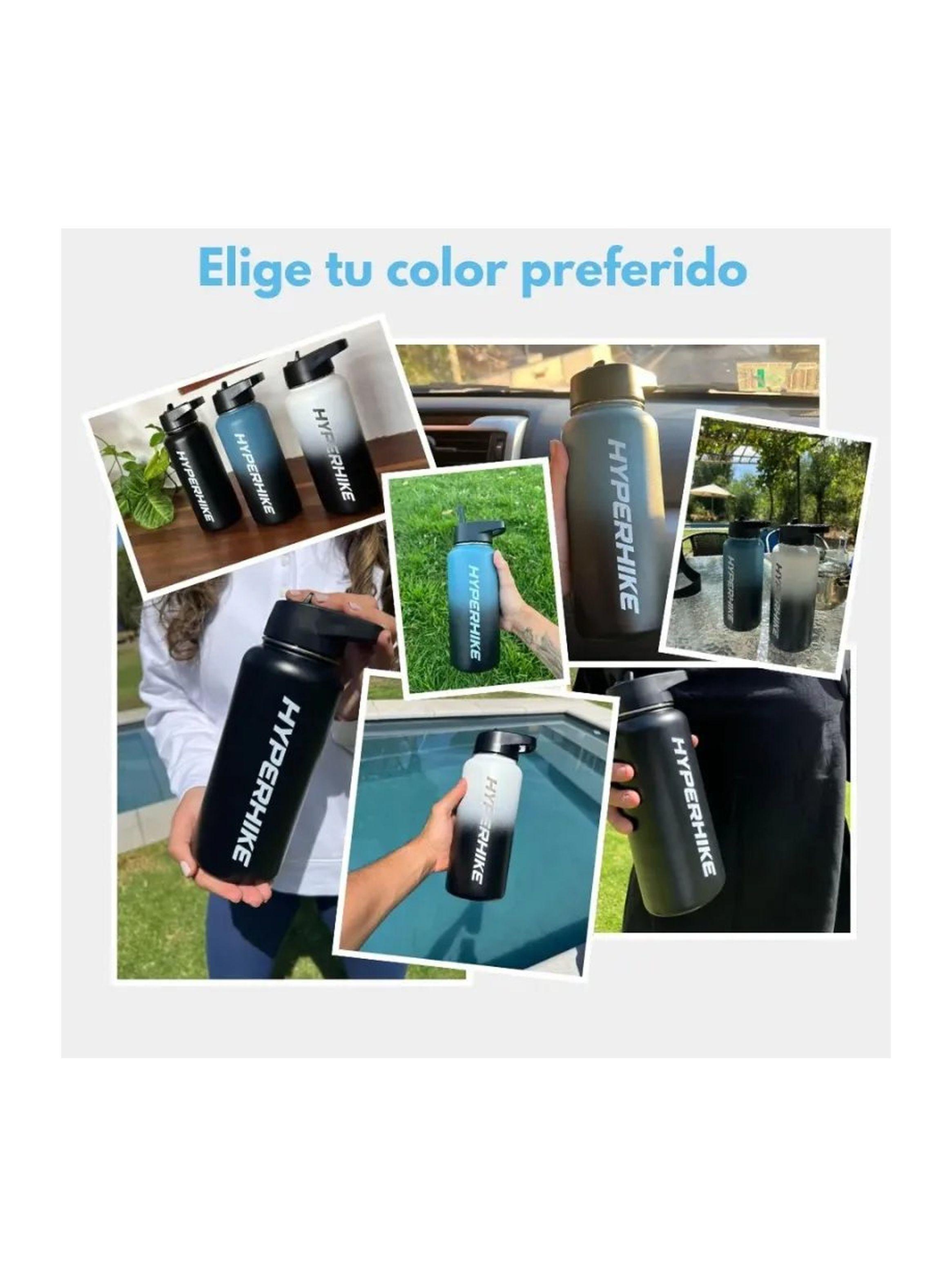 Termo Acero Inoxidable 1lt Hyperhike Botella T rmica 3 Tapas-7