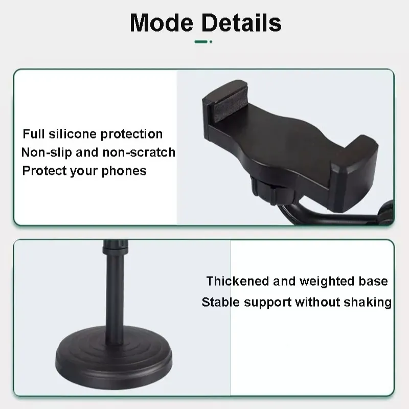 Soporte Celular Escritorio Ajustable Altura 360-3