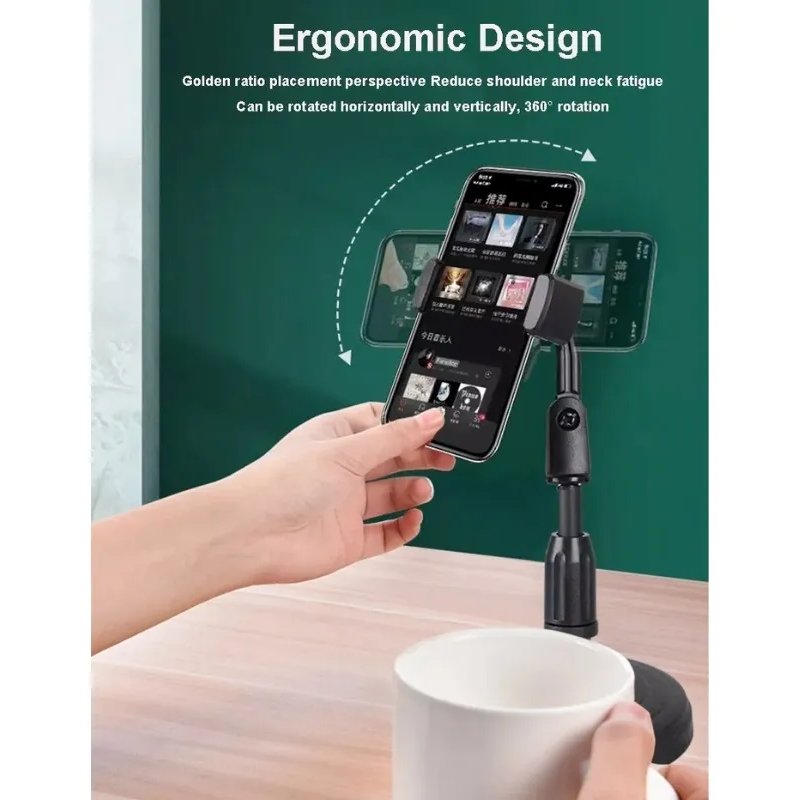 Soporte Celular Escritorio Ajustable Altura 360-6