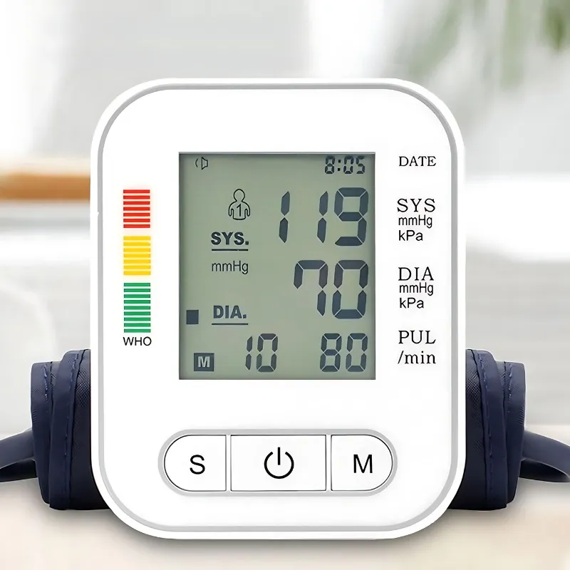 Tensiómetro Maquina Medidor Toma Presión Arterial Digital  -4