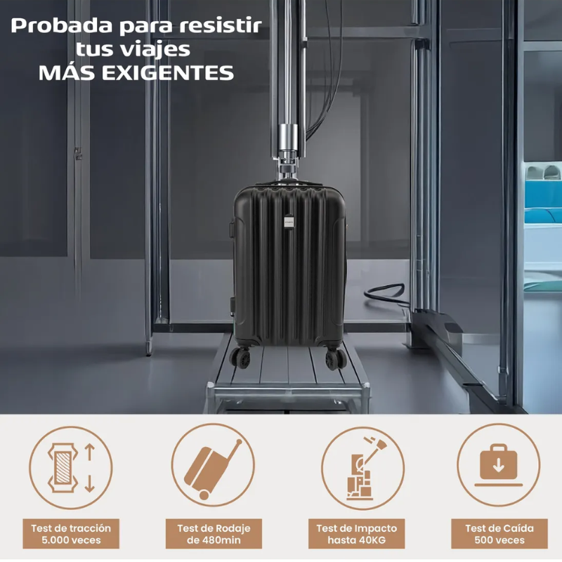 Maleta 10kg Garmento Maletin Ejecutivo Neceser Accessorios-3