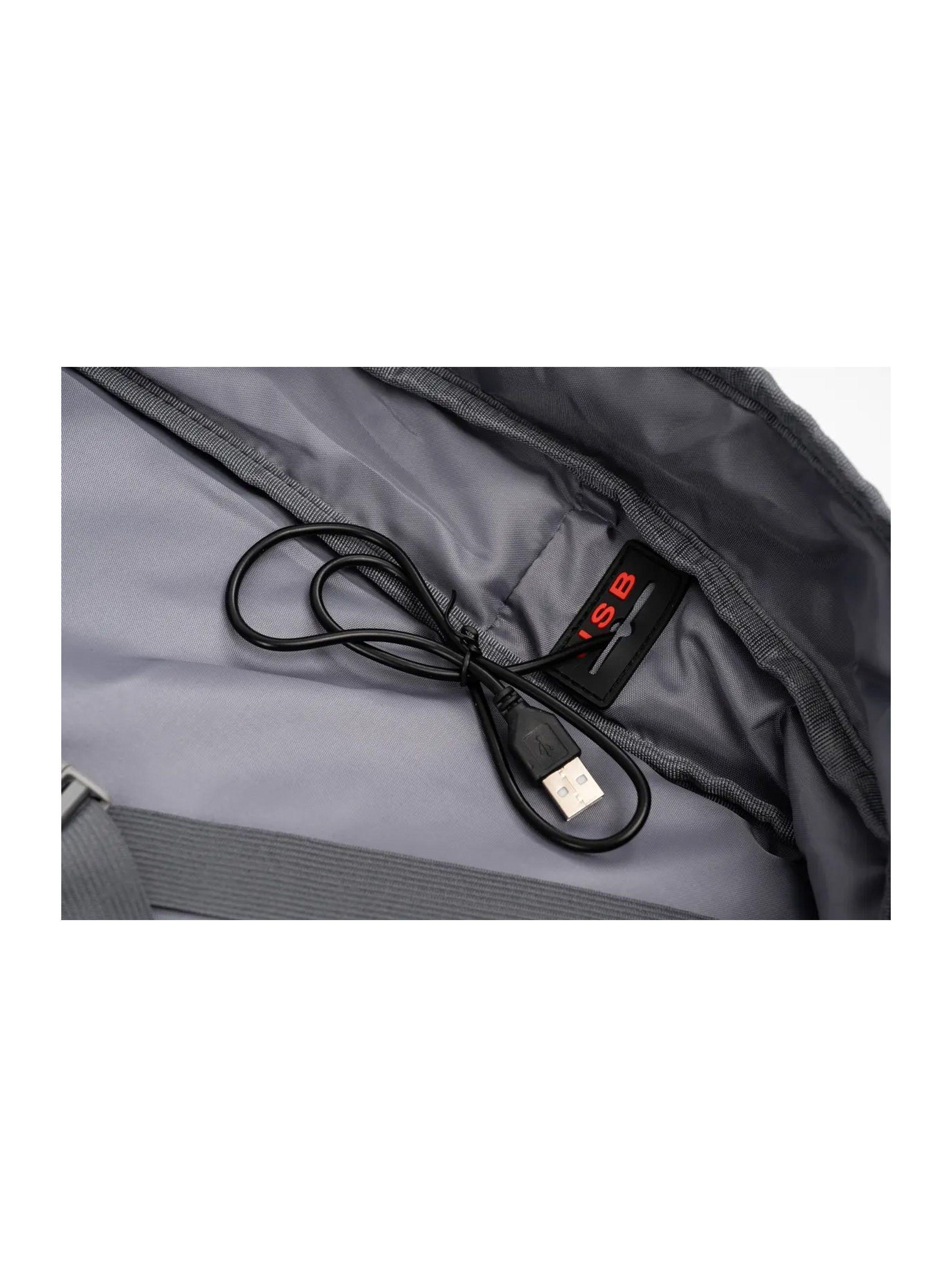 Set Maleta Garmento 10kg Mochila Impermeable 32l Usb Negro Maleta 10kg Con Mochila 32l-7