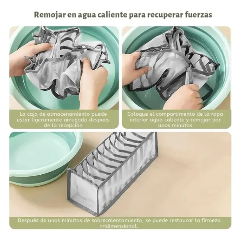 Set 3 Organizadores Ropa Interior Closet Hogar Armario-5