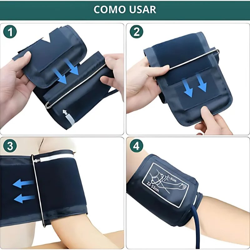 Pack Oxímetro Saturómetro Tensiómetro Medidor De Presión    -4