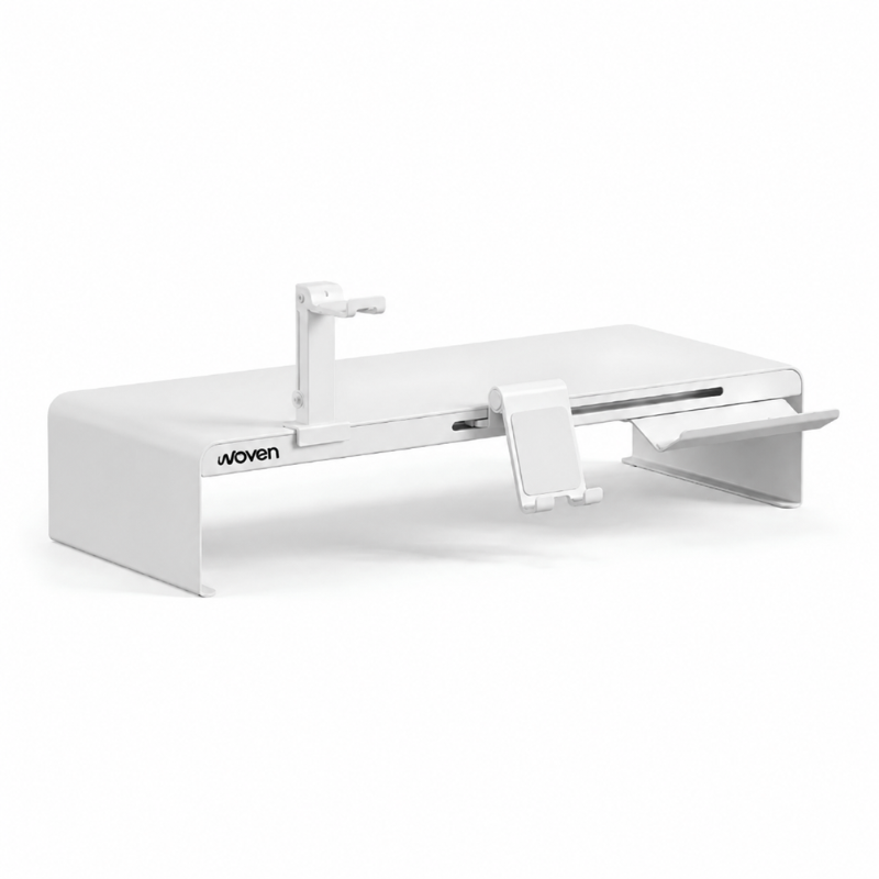 Elevador De Monitor Escritorio Belida Base Para Accessorios Negro-0