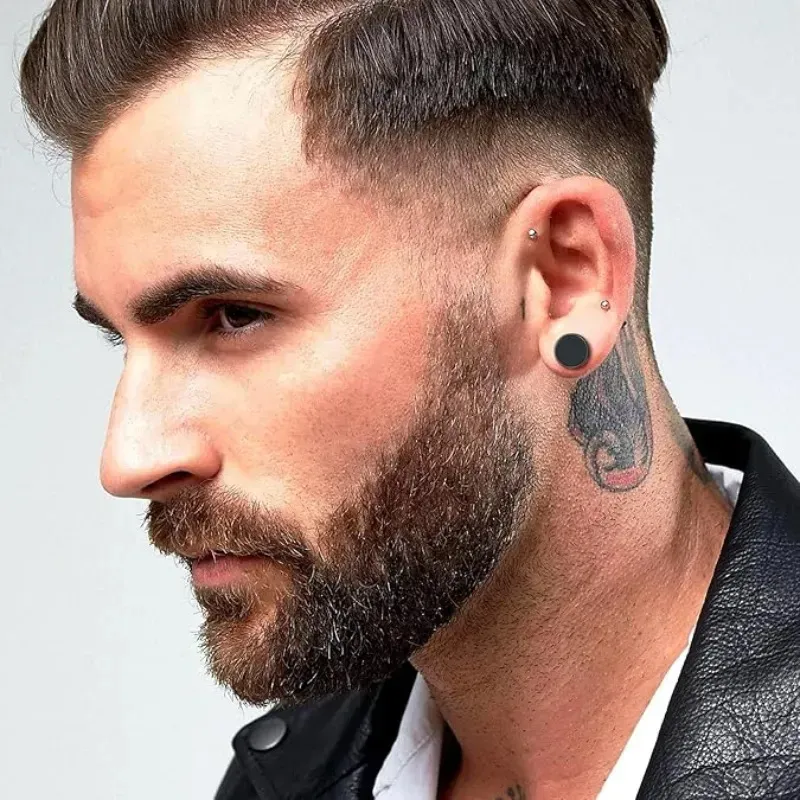 Par Aros Aretes Unisex Acero Inoxidable Hipoalerg nicos Para Hombre Y Mujer-6