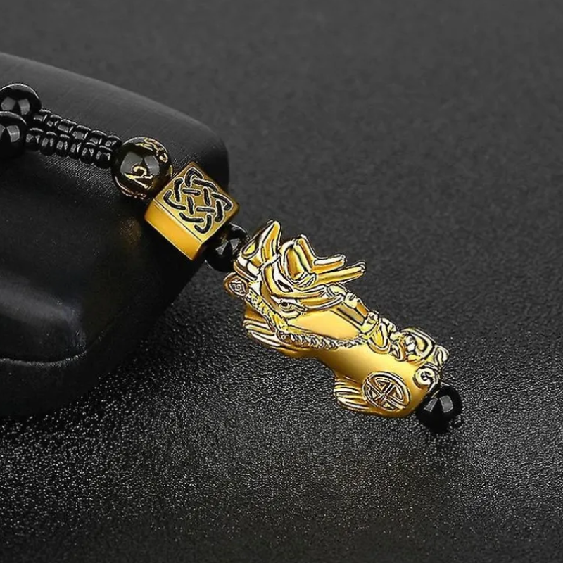 Colgante Pi Xiu Feng Shui Abundancia Collar Riqueza-2
