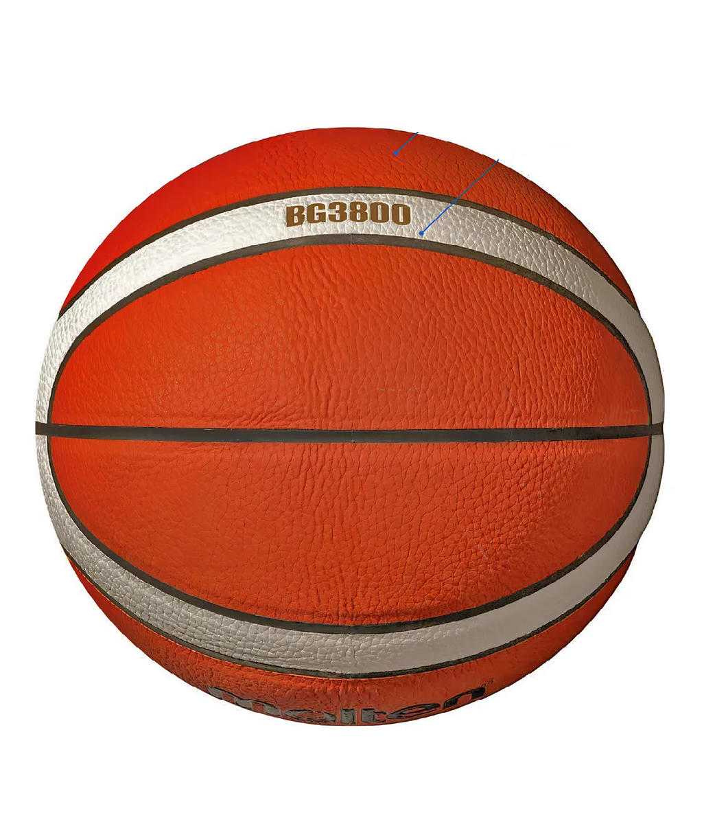 Balon de Basquetbol Molten Bg3800 2 Lnb talla 7-1