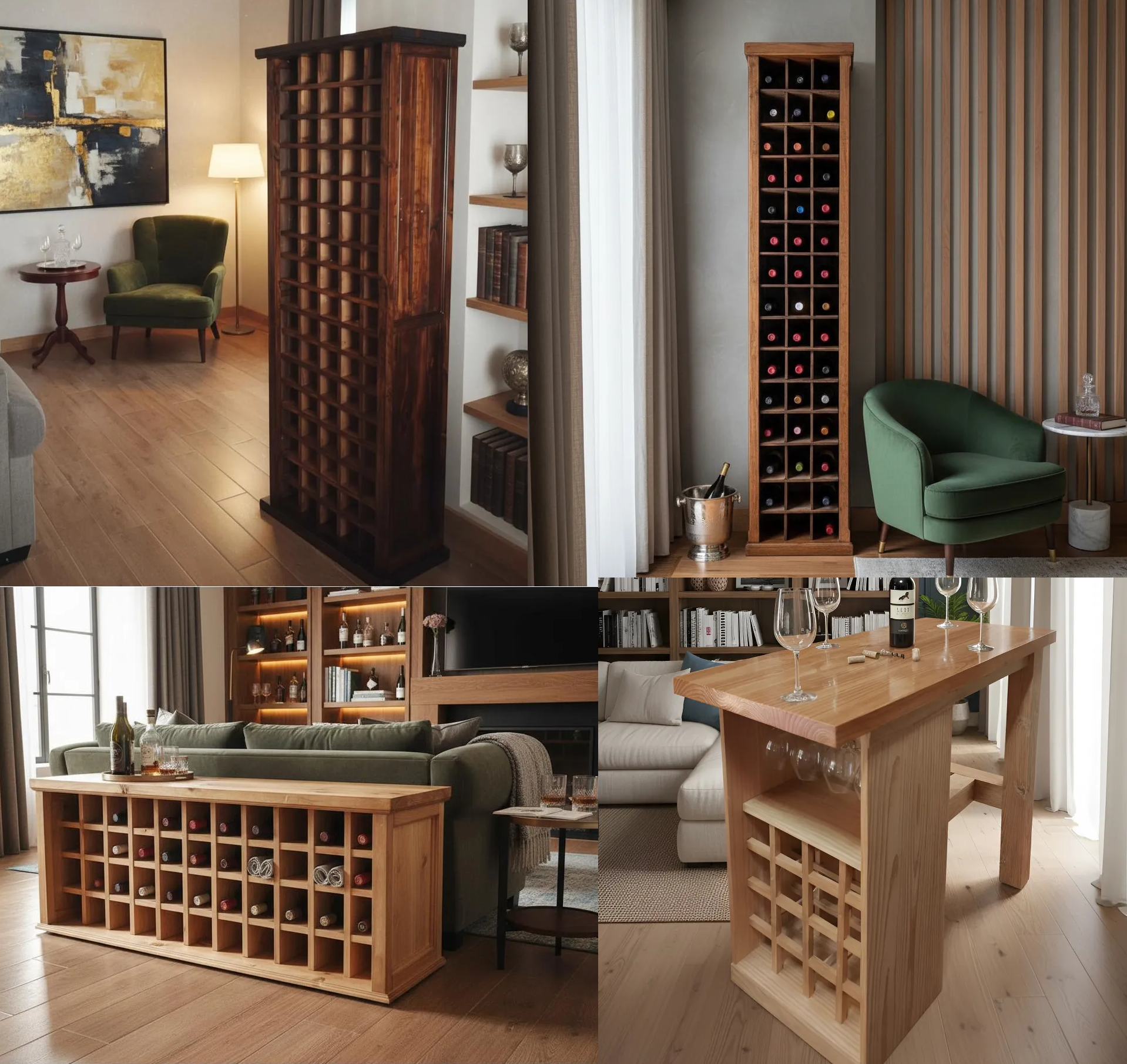 Cava Vinos Madera Capacidad 85 Botellas-3