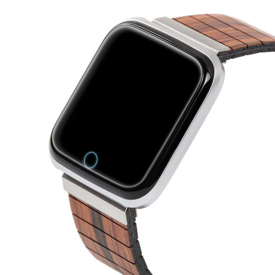 Bewell Smartwatch Inteligente Correa De Madera-6