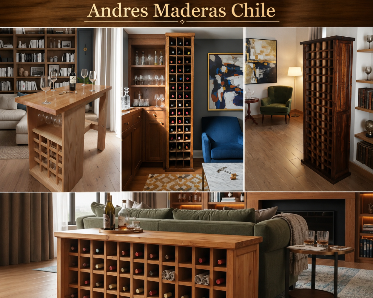 Cava Madera Vertical 21 Botellas Modelo Pulku Color Nogal-1