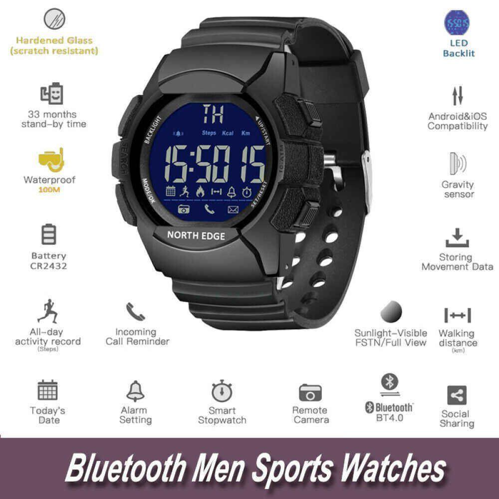 Reloj Inteligente Bluetooth North Edge Ak Nuevo Con Caja-3