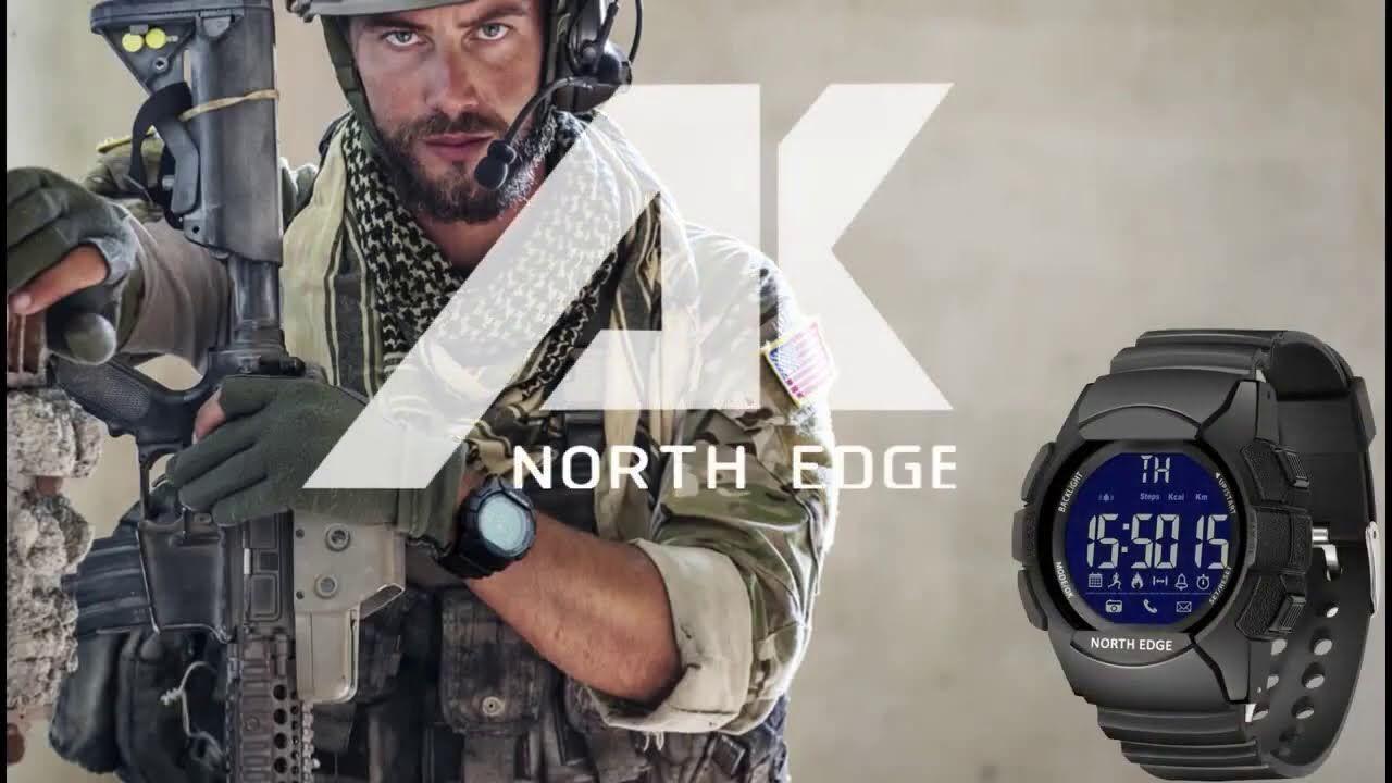 Reloj Inteligente Bluetooth North Edge Ak Nuevo Con Caja-4