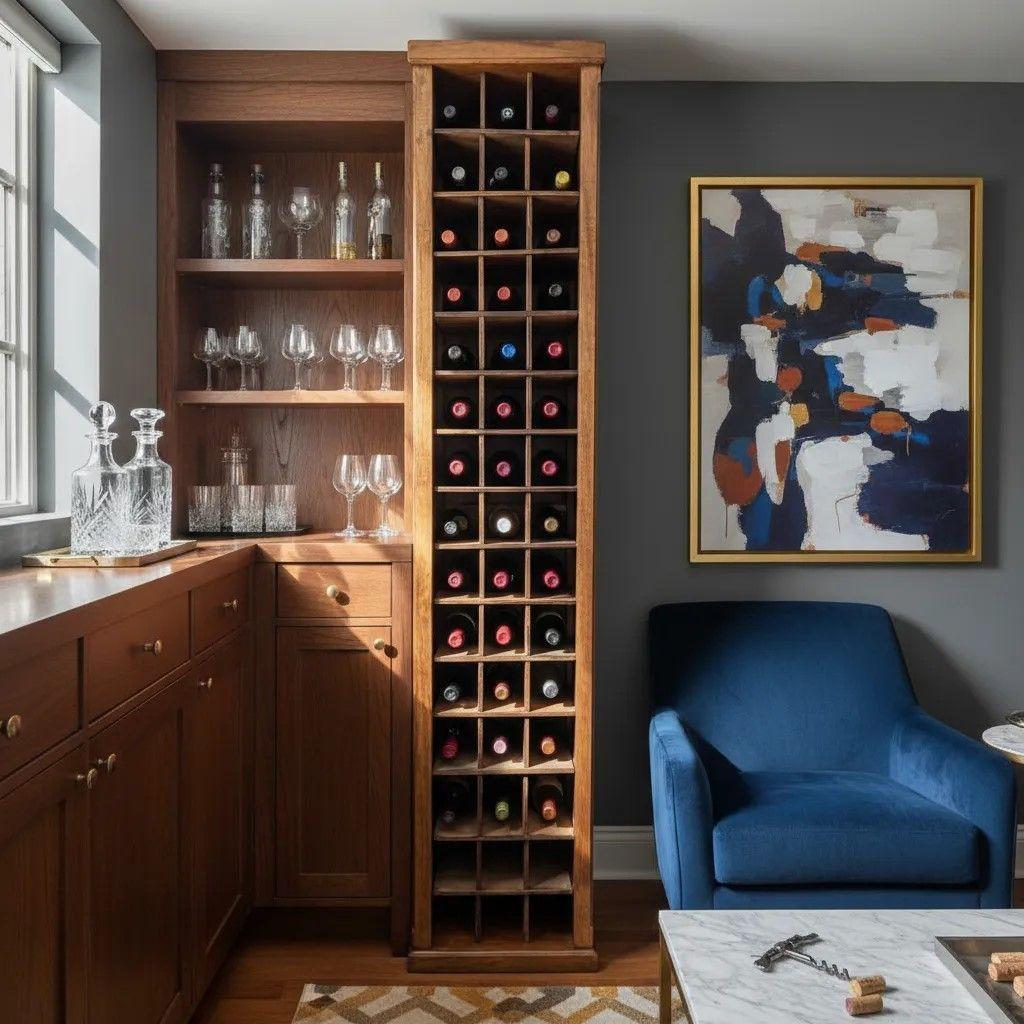 Cava Madera Vertical 45 Botellas -0