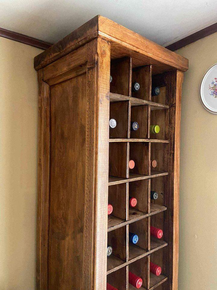 Cava Madera Vertical 45 Botellas -2