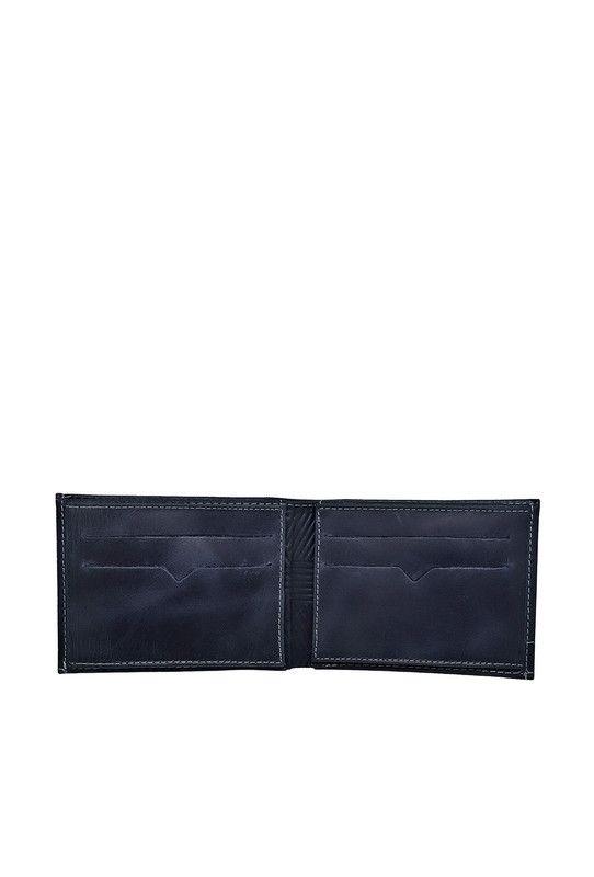 Pack Hombre Billetera-Llavero  100% cuero natural negro  Riviera -3