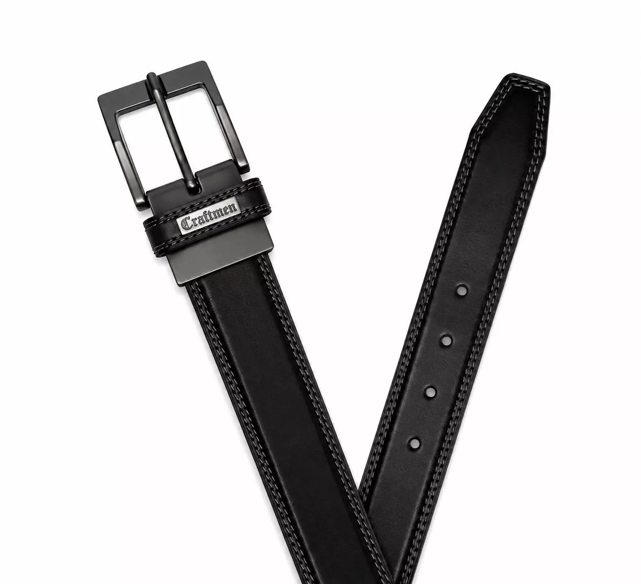Cinturón Cuero Craftmen PREMIUM Ciro Hebilla Ajustable-5