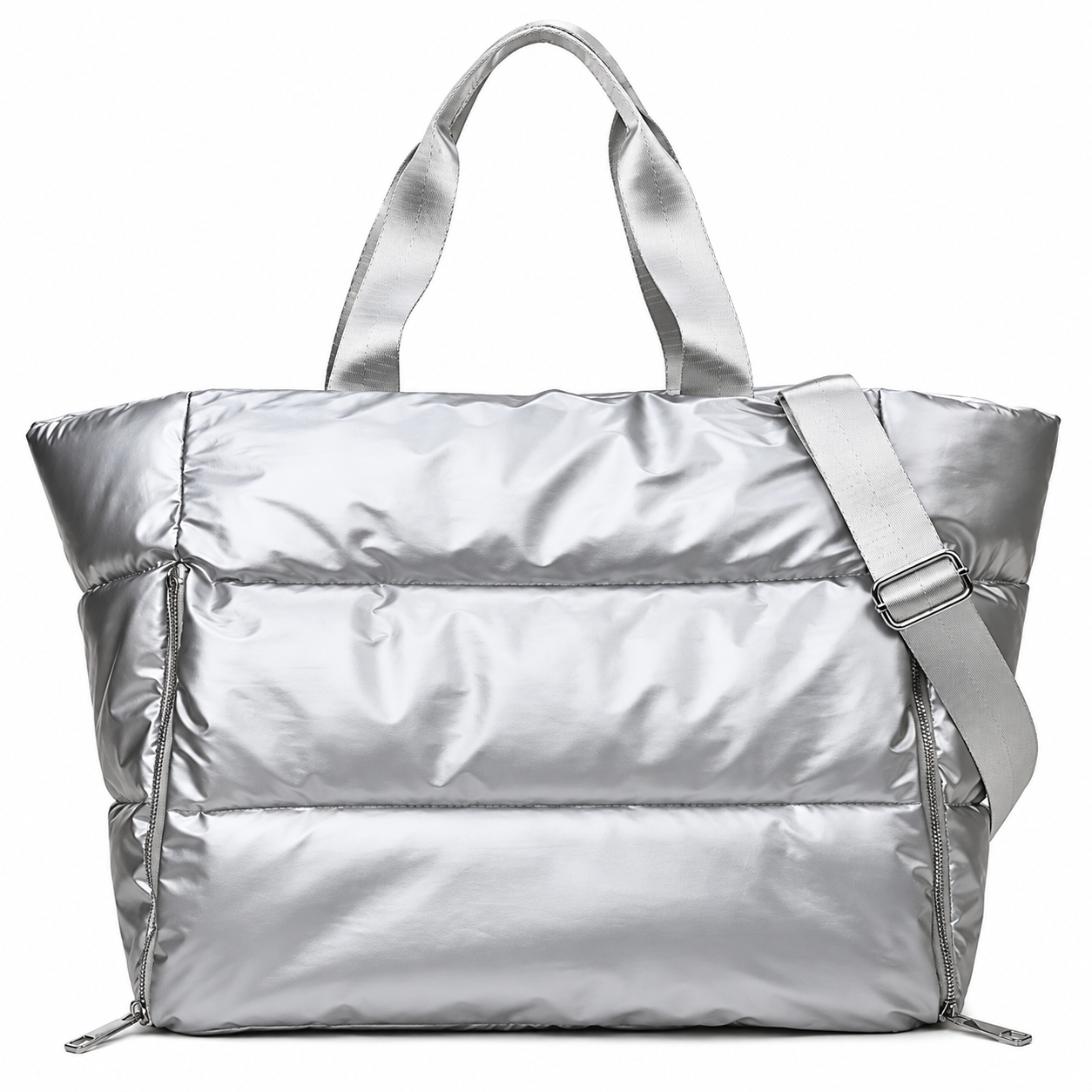 Bolso Deportivo Mova Mujer Nicoletta Plateado-0