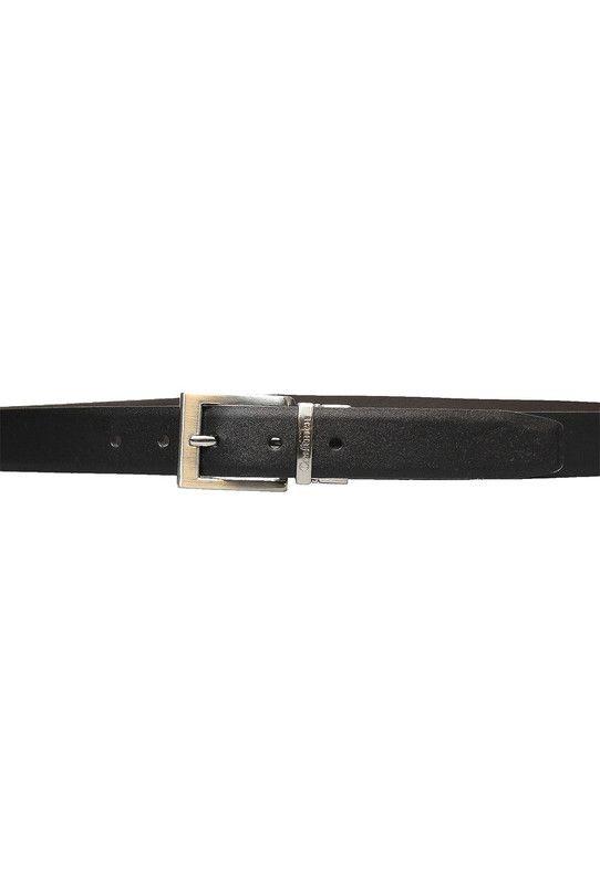 Cinturon Reversible  100% cuero natural negro-cafe  MCC17-NC Craftmen-2
