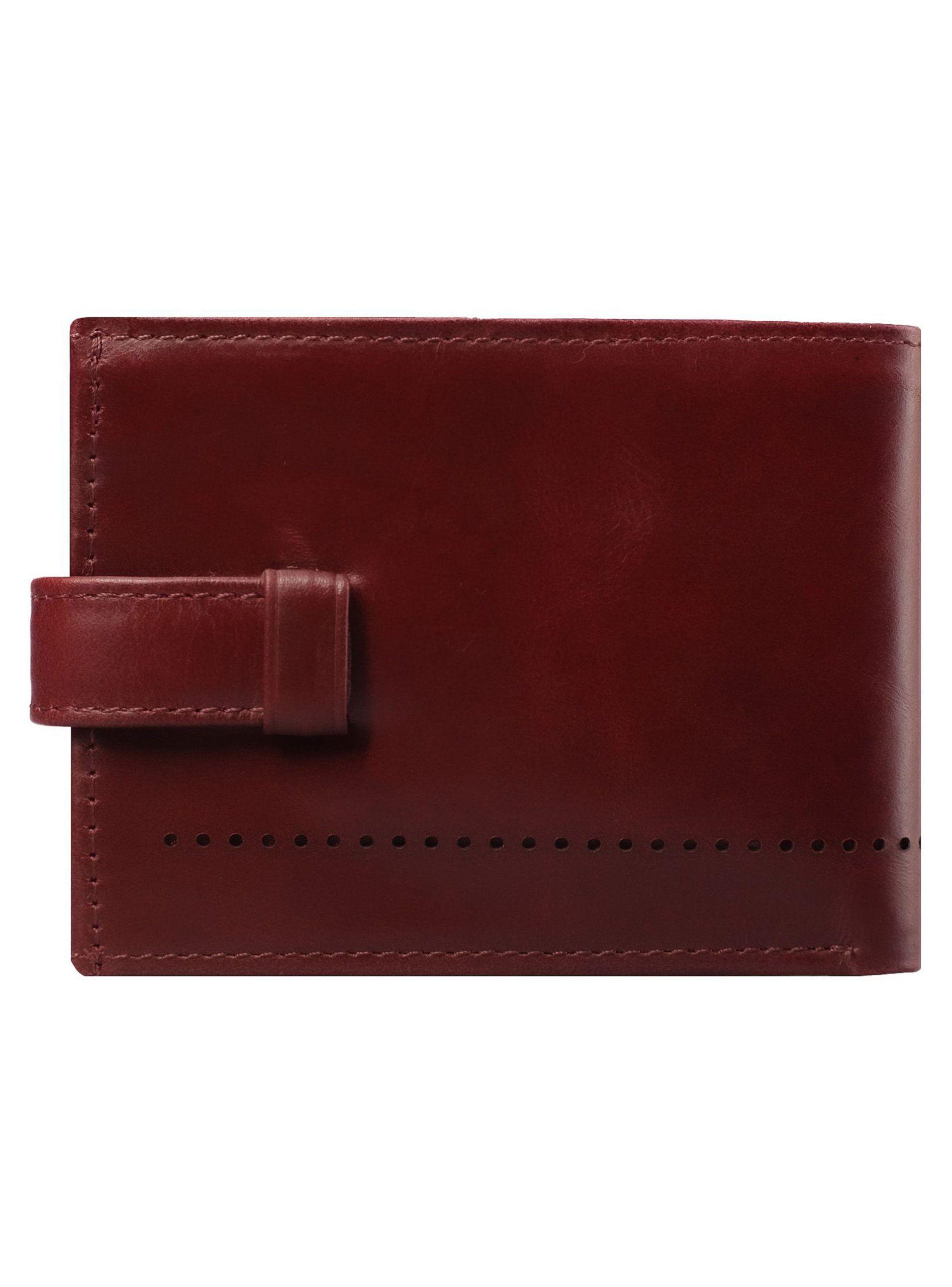 Billetera Craftmen con Lengüeta 100% cuero  genuino.-1