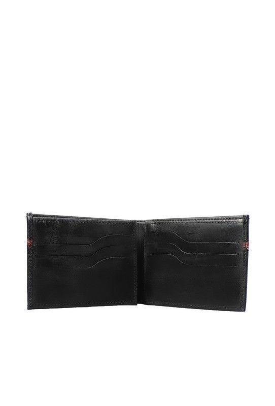 Billetera 100% cuero natural negro Oxford Craftmen -2