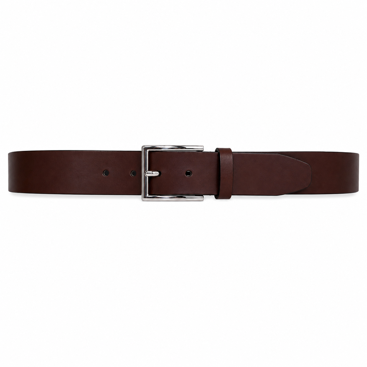 Cinturon Hombre 100% cuero natural cafe Turner Craftmen-2